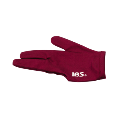 Billard Handschuh IBS Standard Burgund